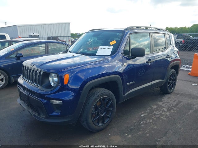 2019 Jeep Renegade Sport 4x4 მანქანა იყიდება აუქციონზე, vin: ZACNJBAB4KPK71586, აუქციონის ნომერი: 45081880