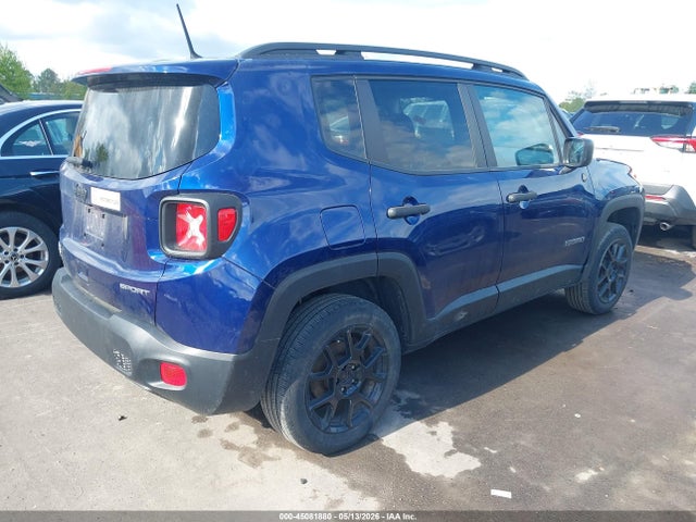 2019 Jeep Renegade Sport 4x4 მანქანა იყიდება აუქციონზე, vin: ZACNJBAB4KPK71586, აუქციონის ნომერი: 45081880