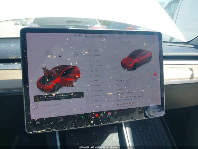 2021 Tesla Model Y Long Range Dual Motor All-wheel Drive მანქანა იყიდება აუქციონზე, vin: 5YJYGDEE0MF068395, აუქციონის ნომერი: 45081887