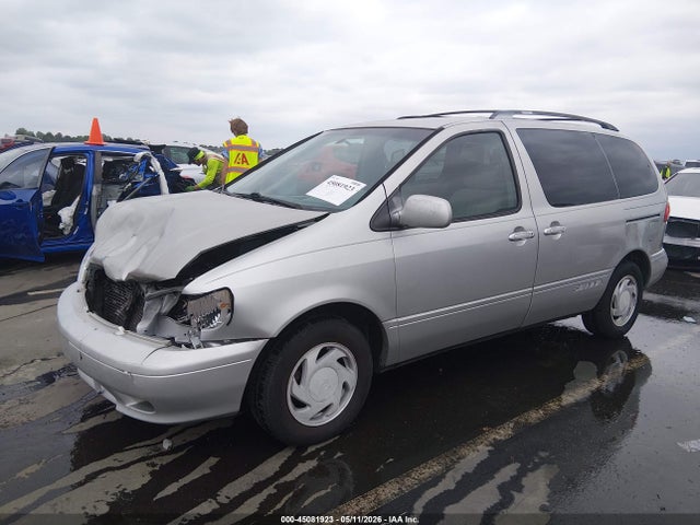 2002 Toyota Sienna Le მანქანა იყიდება აუქციონზე, vin: 4T3ZF13C72U499413, აუქციონის ნომერი: 45081923