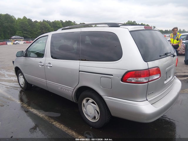 2002 Toyota Sienna Le მანქანა იყიდება აუქციონზე, vin: 4T3ZF13C72U499413, აუქციონის ნომერი: 45081923