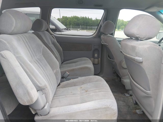 2002 Toyota Sienna Le მანქანა იყიდება აუქციონზე, vin: 4T3ZF13C72U499413, აუქციონის ნომერი: 45081923