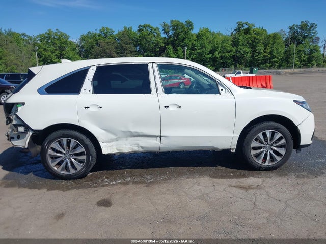 45081954 :رقم المزاد ، 5FRYD3H4XFB002198 vin ، 2015 Acura Mdx Technology Package مزاد بيع