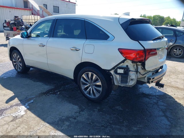 45081954 :رقم المزاد ، 5FRYD3H4XFB002198 vin ، 2015 Acura Mdx Technology Package مزاد بيع
