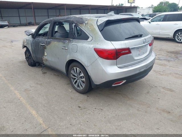 Продажа на аукционе авто 2014 Acura Mdx Technology Package, vin: 5FRYD4H42EB048886, номер лота: 45081981
