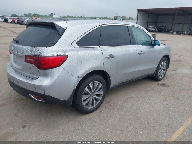 Продажа на аукционе авто 2014 Acura Mdx Technology Package, vin: 5FRYD4H42EB048886, номер лота: 45081981