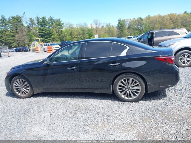 Auction sale of the 2023 Infiniti Q50 Luxe Awd, vin: JN1EV7BR3PM541724, lot number: 45081991