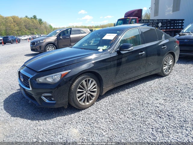45081991 :رقم المزاد ، JN1EV7BR3PM541724 vin ، 2023 Infiniti Q50 Luxe Awd مزاد بيع