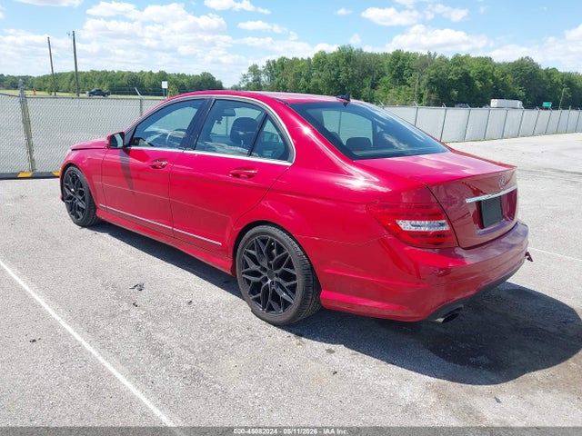 45082024 :رقم المزاد ، WDDGF4HB2DR278724 vin ، 2013 Mercedes-benz C 250 Sport مزاد بيع