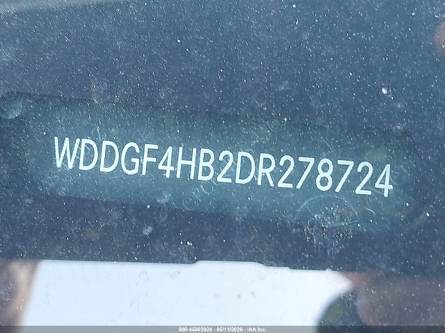 45082024 :رقم المزاد ، WDDGF4HB2DR278724 vin ، 2013 Mercedes-benz C 250 Sport مزاد بيع