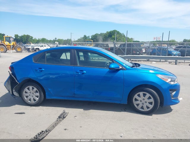 2022 Kia Rio S მანქანა იყიდება აუქციონზე, vin: 3KPA24AD0NE449829, აუქციონის ნომერი: 45082241