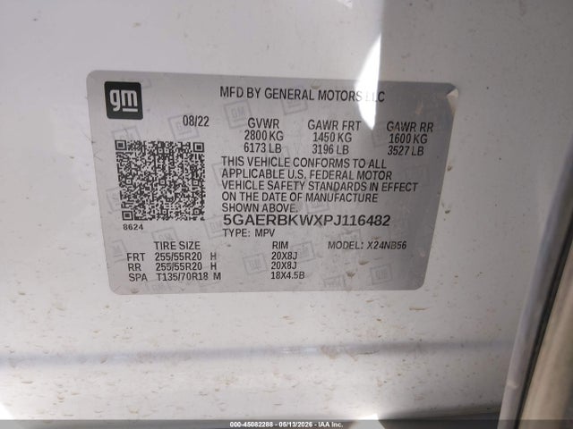 Продаж на аукціоні авто 2023 Buick Enclave Essence Fwd, vin: 5GAERBKWXPJ116482, номер лоту: 45082288