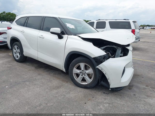 45082293 :رقم المزاد ، 5TDZZRAH6MS055173 vin ، 2021 Toyota Highlander Le مزاد بيع