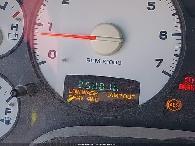 45082334 :رقم المزاد ، 3D7KS28D85G900353 vin ، 2005 Dodge Ram 2500 Slt/laramie مزاد بيع