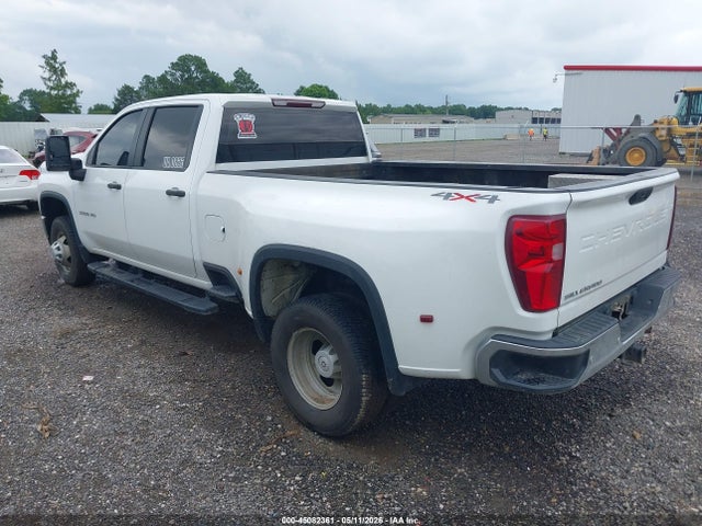 45082361 :رقم المزاد ، 1GC4YSEY6MF119484 vin ، 2021 Chevrolet Silverado 3500hd 4wd  Long Bed Wt مزاد بيع