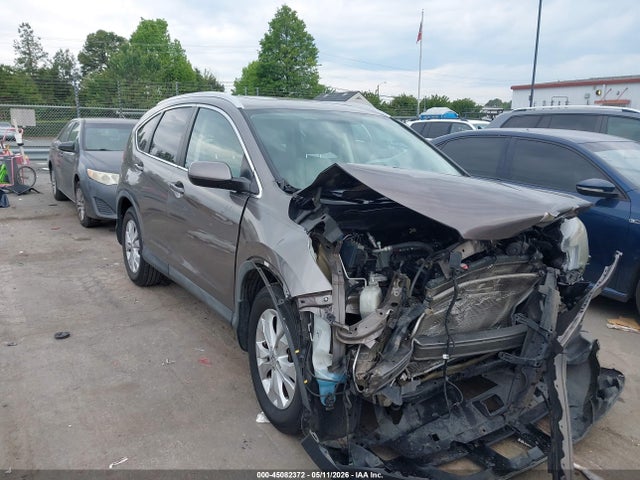 2012 Honda Cr-v Ex-l მანქანა იყიდება აუქციონზე, vin: 5J6RM3H7XCL001362, აუქციონის ნომერი: 45082372