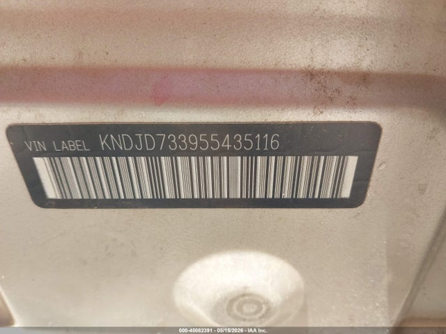 Продаж на аукціоні авто 2005 Kia Sorento Ex/lx, vin: KNDJD733955435116, номер лоту: 45082391