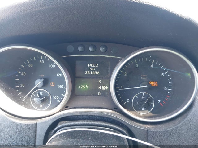 Aukcja sprzedaży 2010 Mercedes-benz Ml 350, vin: 4JGBB5GBXAA531902, numer aukcji: 45082397