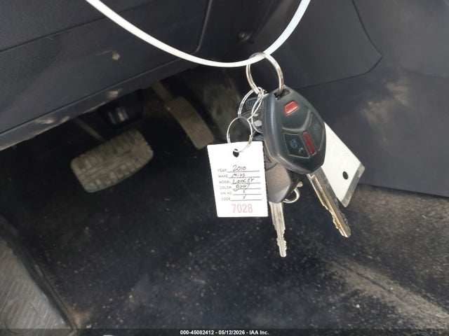 45082412 :رقم المزاد ، JA32X8HW1AU001954 vin ، 2010 Mitsubishi Lancer Sportback Gts مزاد بيع