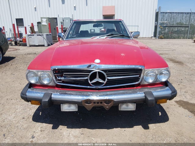 1984 Mercedes-benz 380 Sl მანქანა იყიდება აუქციონზე, vin: WDBBA45A0EA011207, აუქციონის ნომერი: 45082472