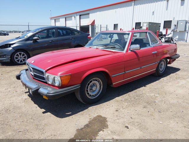 1984 Mercedes-benz 380 Sl მანქანა იყიდება აუქციონზე, vin: WDBBA45A0EA011207, აუქციონის ნომერი: 45082472