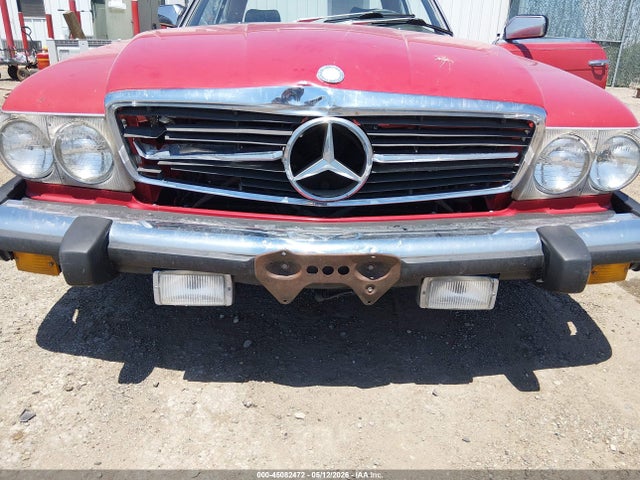 1984 Mercedes-benz 380 Sl მანქანა იყიდება აუქციონზე, vin: WDBBA45A0EA011207, აუქციონის ნომერი: 45082472