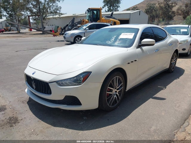 45082499 :رقم المزاد ، ZAM57XSA6H1198990 vin ، 2017 Maserati Ghibli مزاد بيع