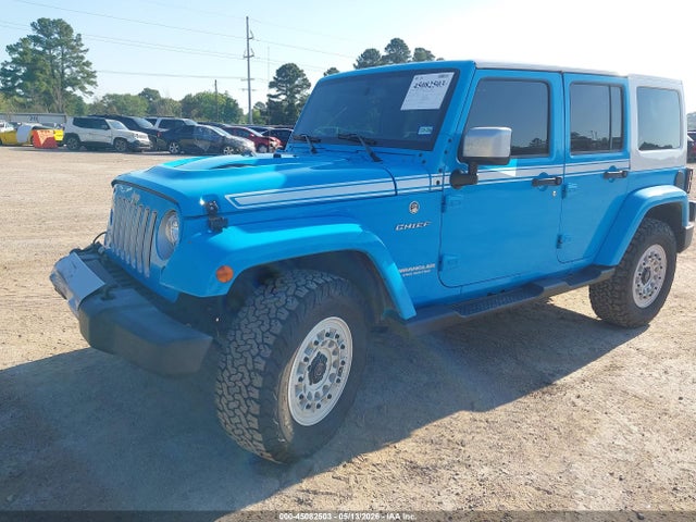 2017 Jeep Wrangler Unlimited Chief Edition 4x4 მანქანა იყიდება აუქციონზე, vin: 1C4BJWEG5HL640097, აუქციონის ნომერი: 45082503