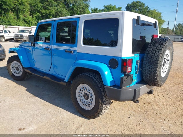 2017 Jeep Wrangler Unlimited Chief Edition 4x4 მანქანა იყიდება აუქციონზე, vin: 1C4BJWEG5HL640097, აუქციონის ნომერი: 45082503