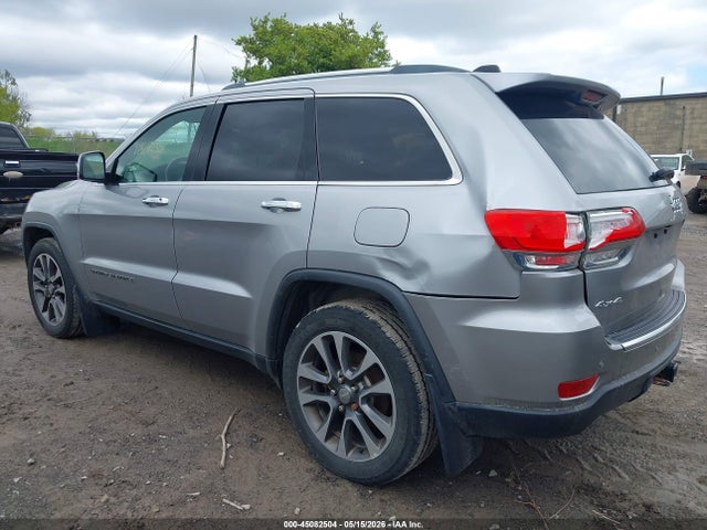 Aukcja sprzedaży 2018 Jeep Grand Cherokee Limited 4x4, vin: 1C4RJFBG8JC296550, numer aukcji: 45082504