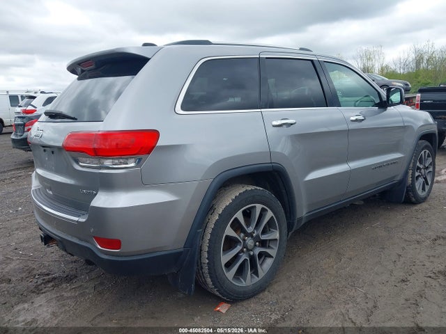 Aukcja sprzedaży 2018 Jeep Grand Cherokee Limited 4x4, vin: 1C4RJFBG8JC296550, numer aukcji: 45082504