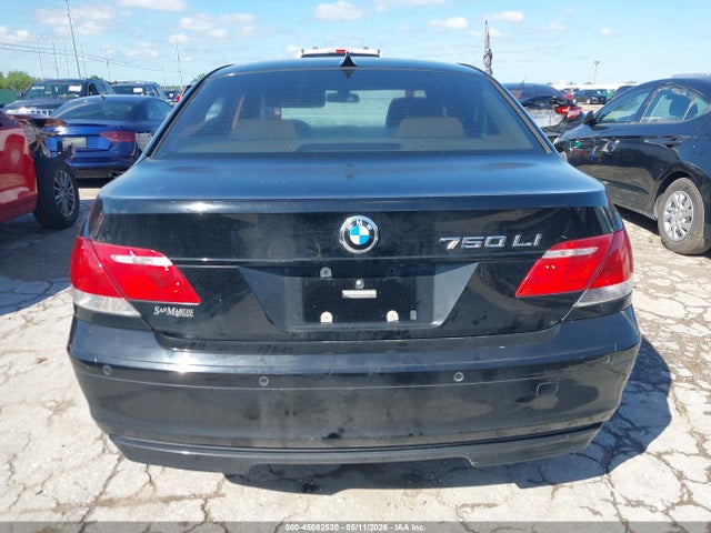 Aukcja sprzedaży 2008 Bmw 750li, vin: WBAHN83538DT78678, numer aukcji: 45082530