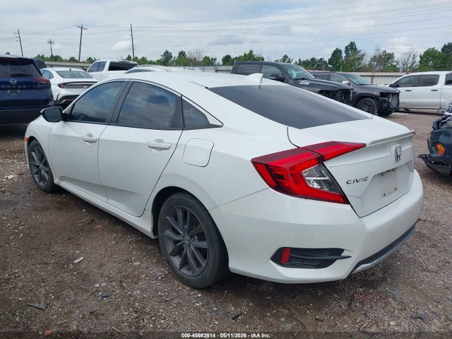 45082614 :رقم المزاد ، 19XFC1F38ME006117 vin ، 2021 Honda Civic Ex مزاد بيع