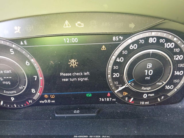 2019 Volkswagen Atlas 3.6l V6 Sel მანქანა იყიდება აუქციონზე, vin: 1V2ER2CA2KC521040, აუქციონის ნომერი: 45082669