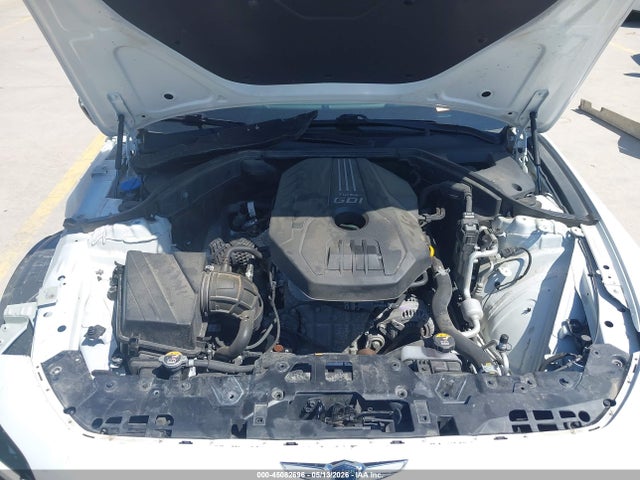 2022 Genesis G70 2.0t Awd მანქანა იყიდება აუქციონზე, vin: KMTG34TA8NU086628, აუქციონის ნომერი: 45082696