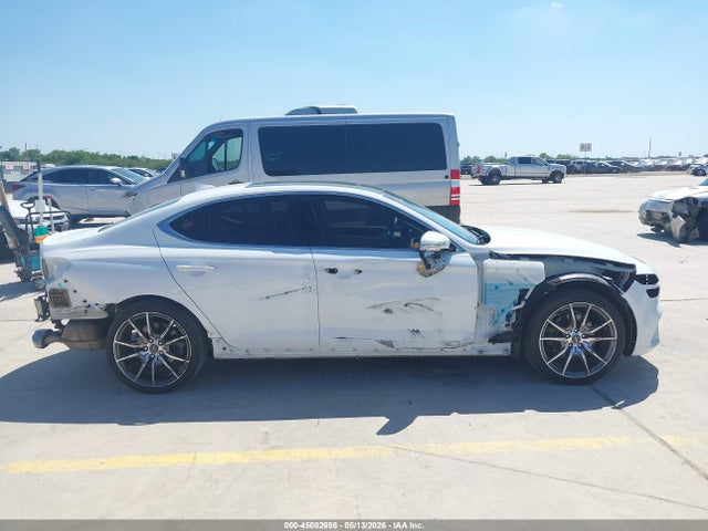 2022 Genesis G70 2.0t Awd მანქანა იყიდება აუქციონზე, vin: KMTG34TA8NU086628, აუქციონის ნომერი: 45082696