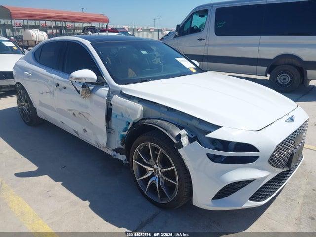 2022 Genesis G70 2.0t Awd მანქანა იყიდება აუქციონზე, vin: KMTG34TA8NU086628, აუქციონის ნომერი: 45082696