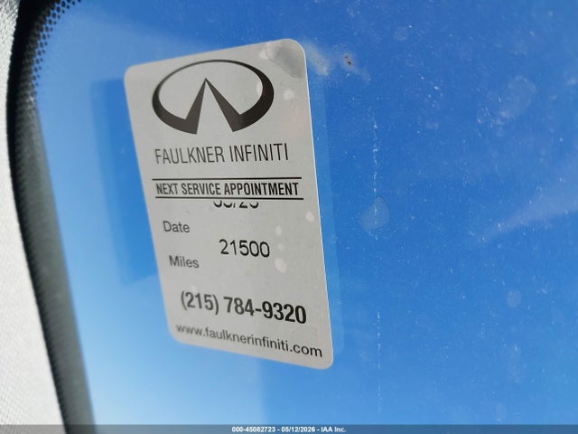 45082723 :رقم المزاد ، 3PCAJ5CB7NF119703 vin ، 2022 Infiniti Qx50 Essential Awd مزاد بيع
