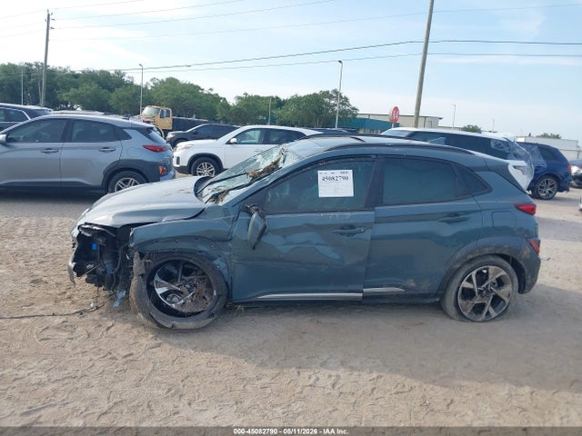 Продажа на аукционе авто 2022 Hyundai Kona Limited, vin: KM8K53A33NU804177, номер лота: 45082790