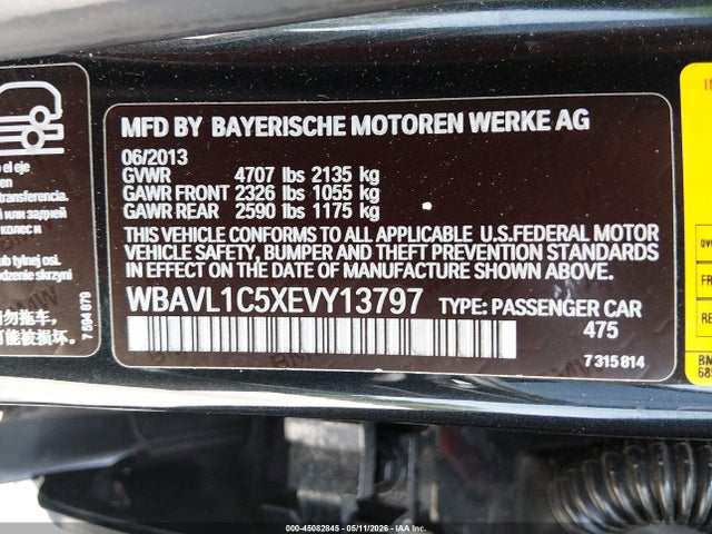 WBAVL1C5XEVY13797 BMW X1 Xdrive28i