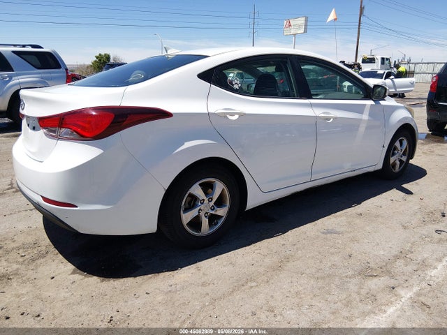 2014 Hyundai Elantra Se მანქანა იყიდება აუქციონზე, vin: 5NPDH4AEXEH516159, აუქციონის ნომერი: 45082889