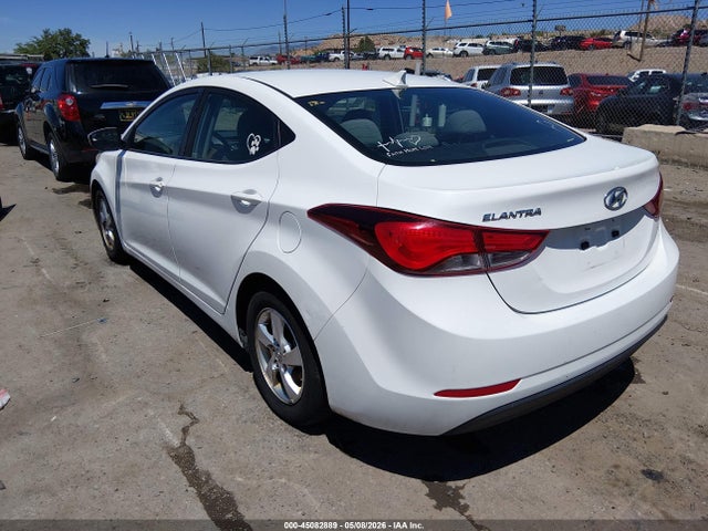 2014 Hyundai Elantra Se მანქანა იყიდება აუქციონზე, vin: 5NPDH4AEXEH516159, აუქციონის ნომერი: 45082889