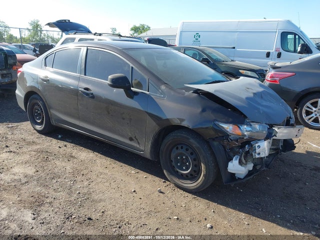 45082891 :رقم المزاد ، 2HGFB2F50DH582820 vin ، 2013 Honda Civic Lx مزاد بيع