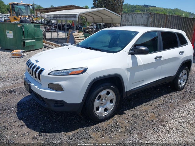 2017 Jeep Cherokee Sport მანქანა იყიდება აუქციონზე, vin: 1C4PJMAB3HW581103, აუქციონის ნომერი: 45082952