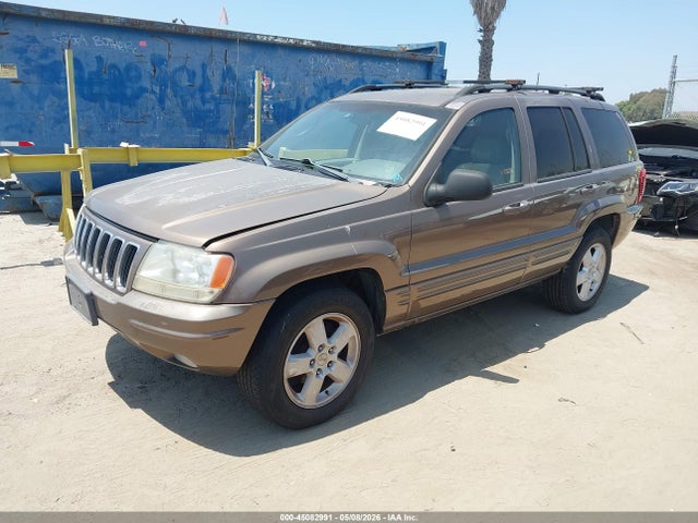 2002 Jeep Grand Cherokee Limited მანქანა იყიდება აუქციონზე, vin: 1J4GW58N72C279355, აუქციონის ნომერი: 45082991