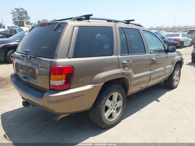 2002 Jeep Grand Cherokee Limited მანქანა იყიდება აუქციონზე, vin: 1J4GW58N72C279355, აუქციონის ნომერი: 45082991