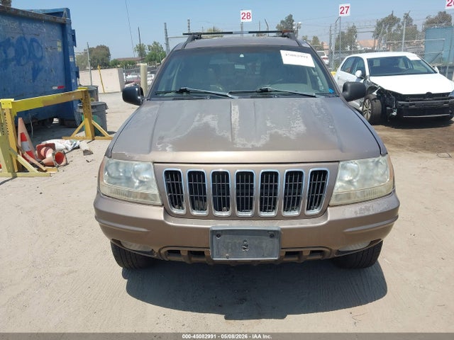 2002 Jeep Grand Cherokee Limited მანქანა იყიდება აუქციონზე, vin: 1J4GW58N72C279355, აუქციონის ნომერი: 45082991