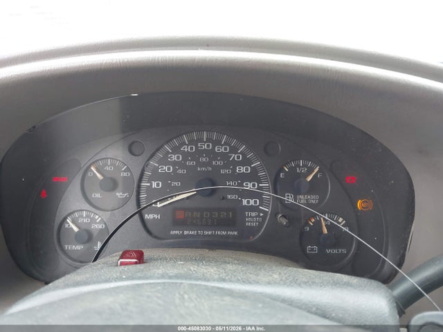 2003 Chevrolet Astro მანქანა იყიდება აუქციონზე, vin: 1GNDM19X43B131766, აუქციონის ნომერი: 45083030