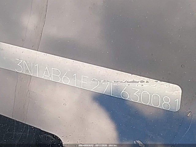 45083032 :رقم المزاد ، 3N1AB61E27L630081 vin ، 2007 Nissan Sentra 2.0s مزاد بيع