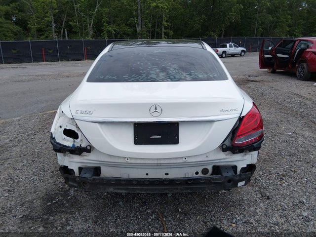 2018 Mercedes-benz C 300 4matic მანქანა იყიდება აუქციონზე, vin: WDDWF4KB5JR414702, აუქციონის ნომერი: 45083065